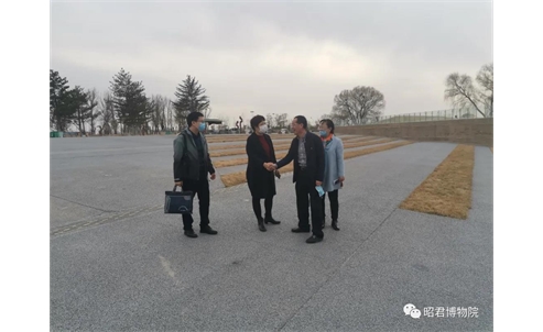 呼和浩特市文旅广电局副局长张铭花一行视察昭君博物院恢复开放情况